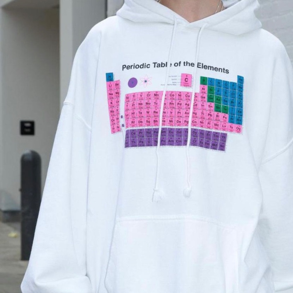 ISO!!! NOT SELLING DO NOT PURCHASE !!! Brandy Melville Periodic table hoodie.